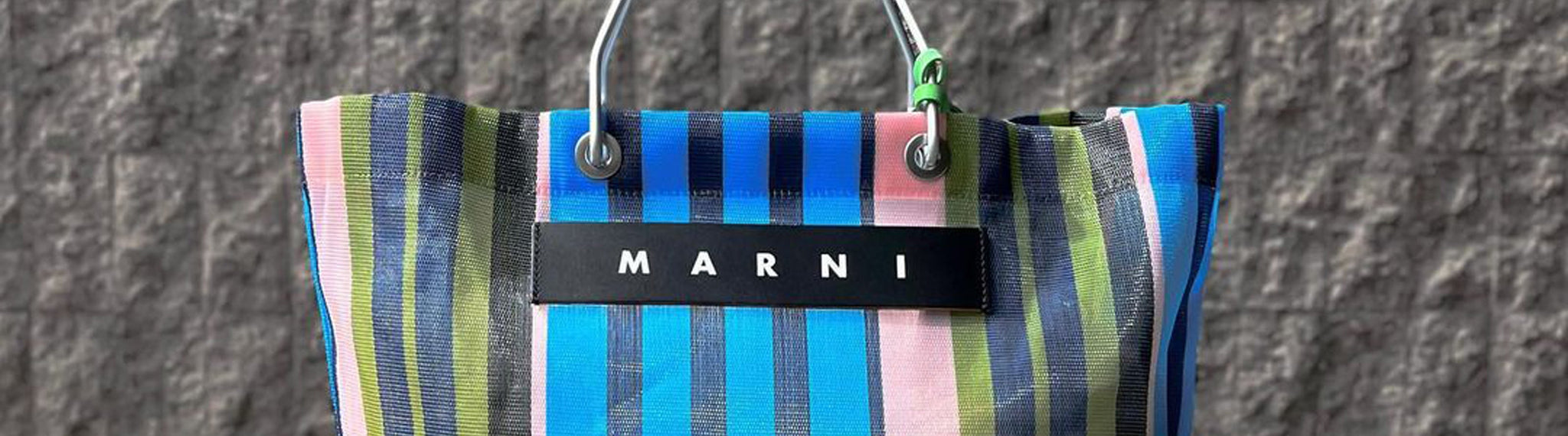 MARNI マルニ クラッチバッグ - ベージュx白x黄等 【古着】【中古  