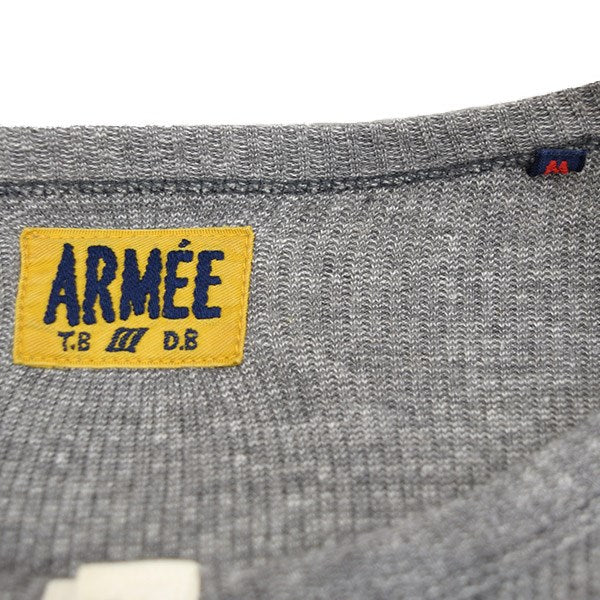 ARMEE ヘンリーネックカットソー