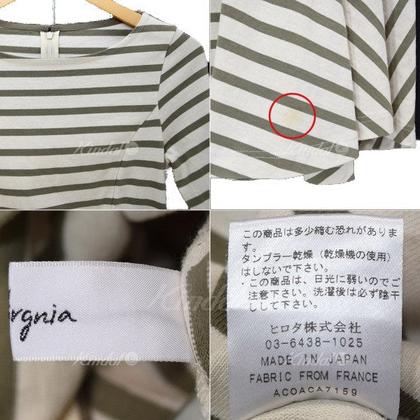 ボーダー コットン ワンピース 【6月13日値下】