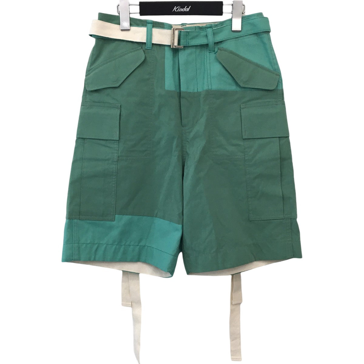 sacai(サカイ) 2021SS 「Cotton Nylon Oxford Shorts」 21-02506M 