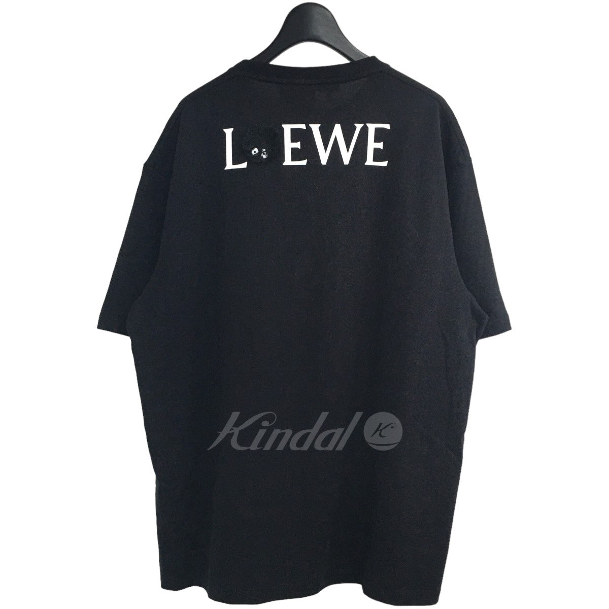 LOEWE×スタジオジブリ カオナシTシャツ H848Y22X14 ブラック サイズ XS 