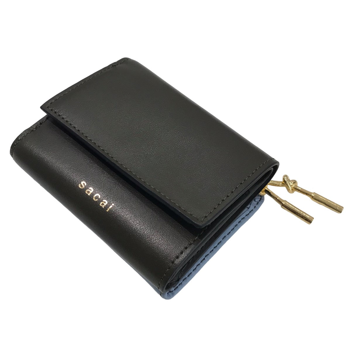 sacai(サカイ) 「Bicolor Trifold Wallet」 バイカラー折り財布 ...