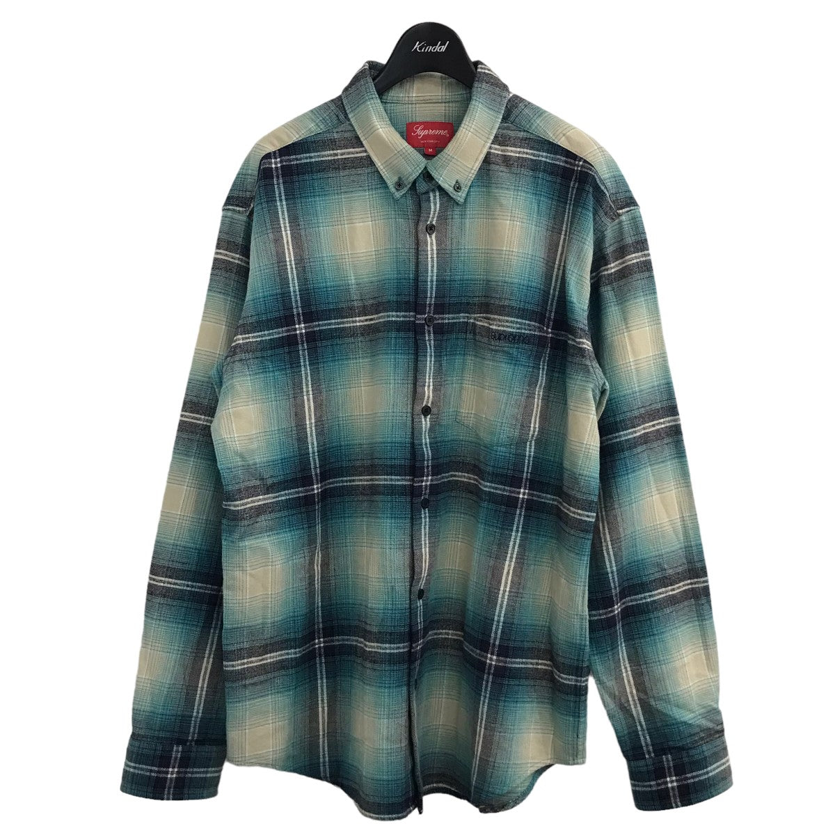 8,010円好配色‼️ Supreme flannel check shirt メンズ　シャツ