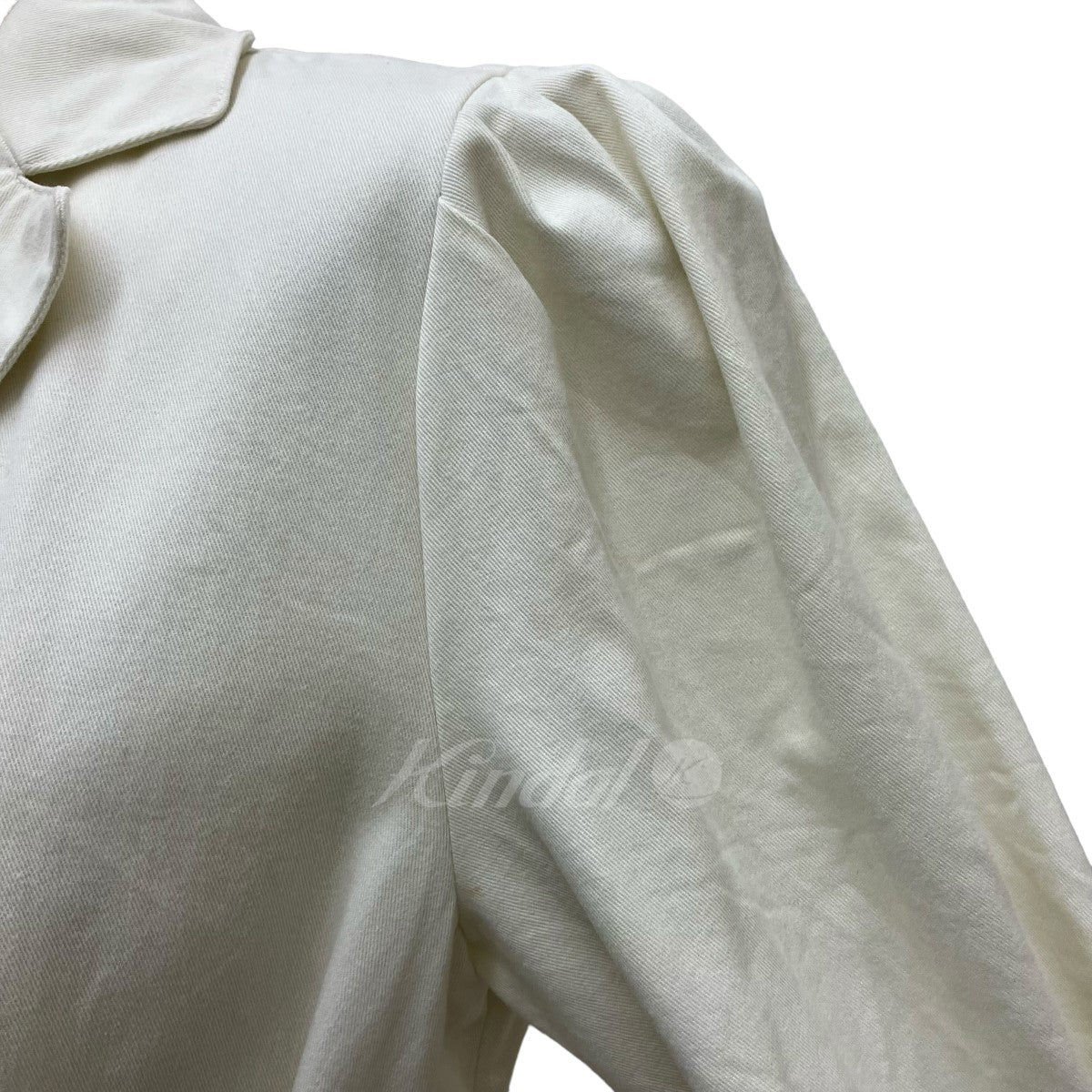 ×teshioni THE DRESS #17 OPEN COLLAR BUTTON PIECE