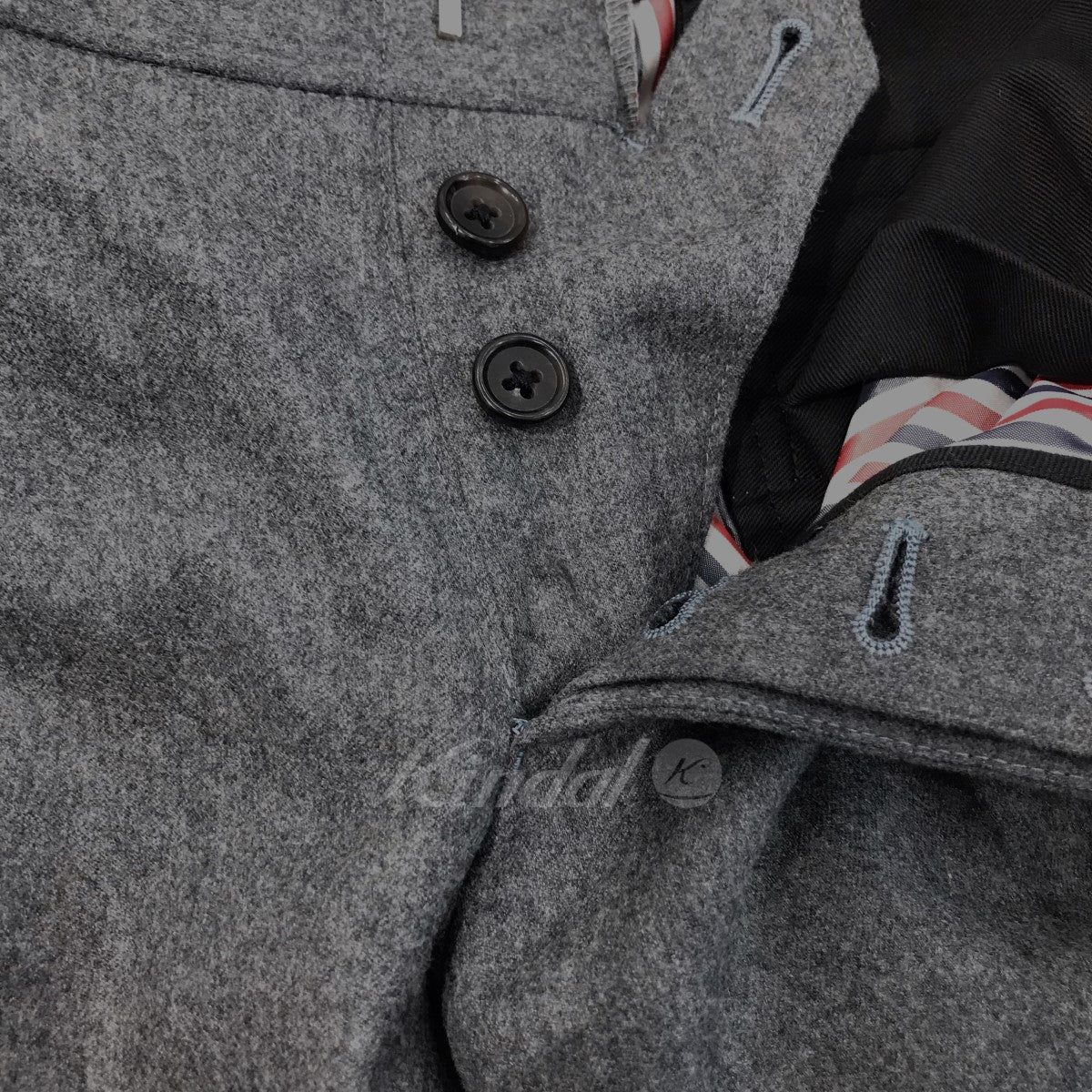 トム・ブラウンのウールスラックスです。 THOM BROWNE ボトムス 古着・中古アイテム