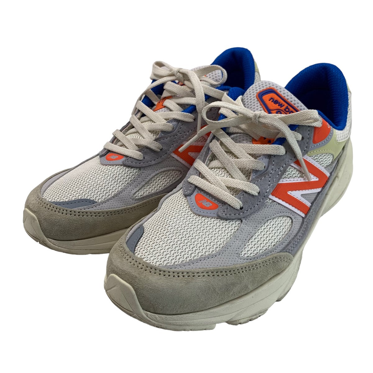 KITH × NEW BALANCE 「990V6 Ronnie Fieg ＆ MSG」スニーカー M990KN6 ベージュ×ブルー サイズ  14｜【公式】カインドオルオンライン ブランド古着・中古通販【kindal】