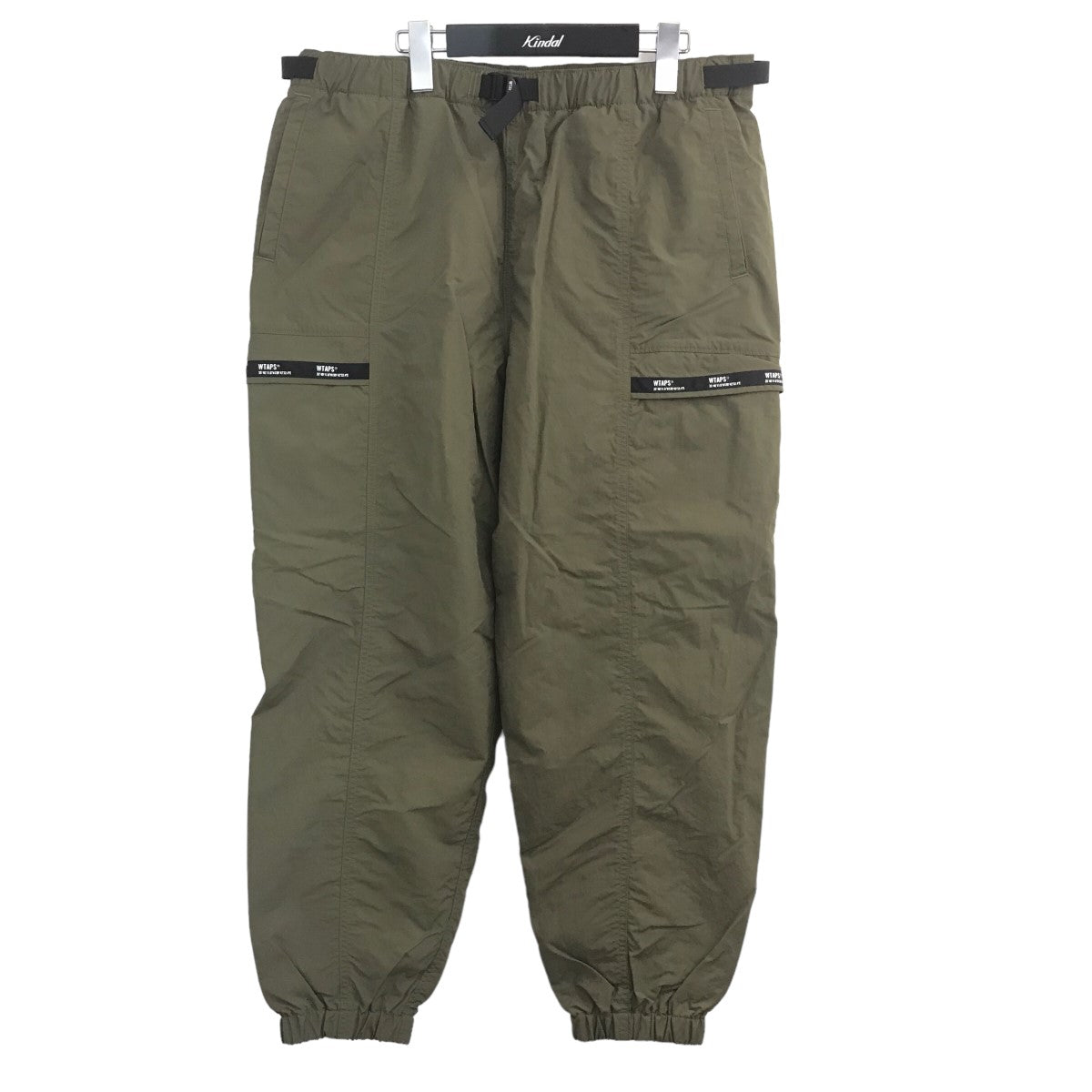 WTAPS(ダブルタップス) 22SS 「TRACKS TROUSERS NYLON TUSSAH」 フェイウェイトラウザーパンツ  2218BRDT-PTM02 カーキ サイズ 3｜【公式】カインドオルオンライン ブランド古着・中古通販【kindal】