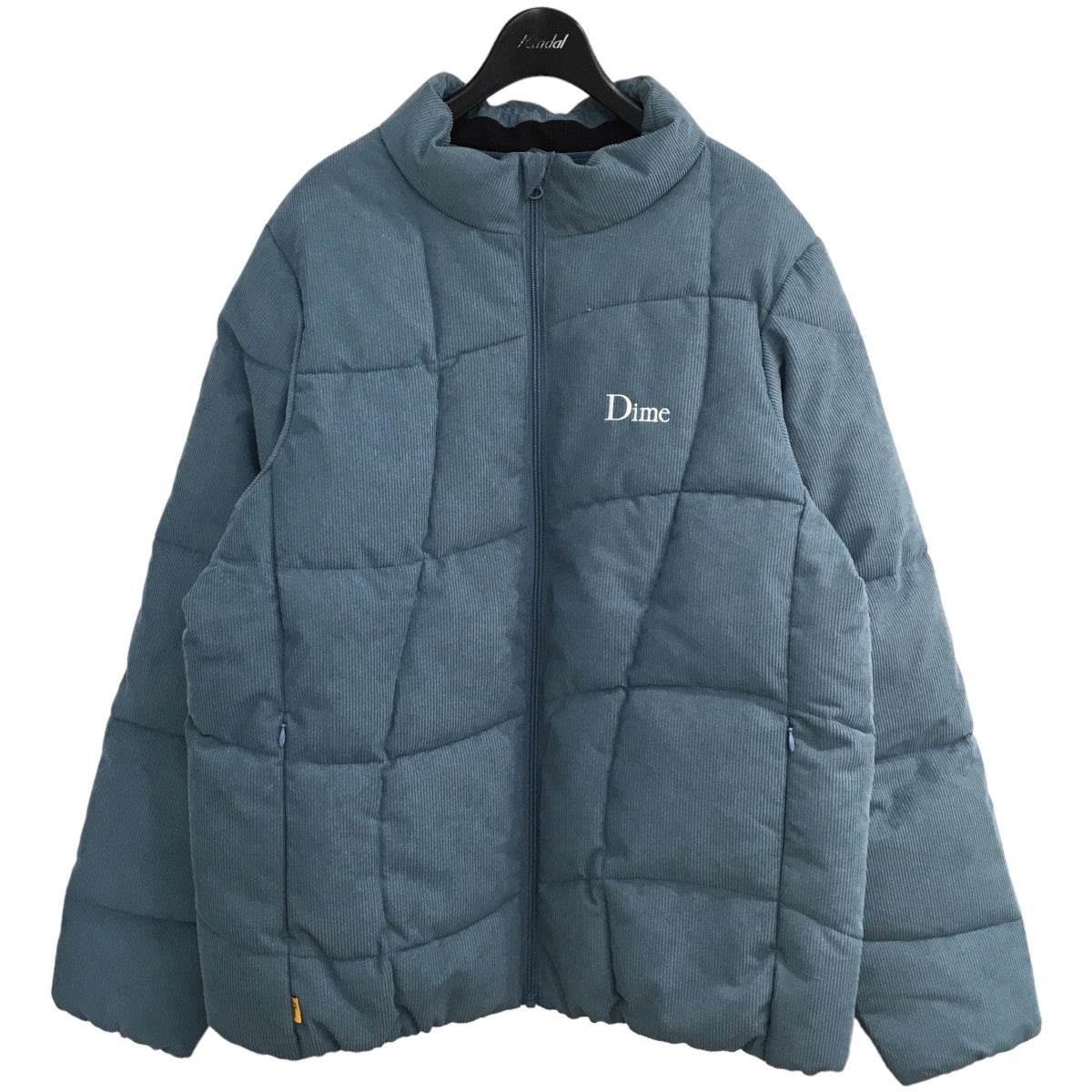 Dime(ダイム) ｢Corduroy Wave Puffer Jacket｣コーデュロイダウンジャケット スカイブルー サイズ  L｜【公式】カインドオルオンライン ブランド古着・中古通販【kindal】