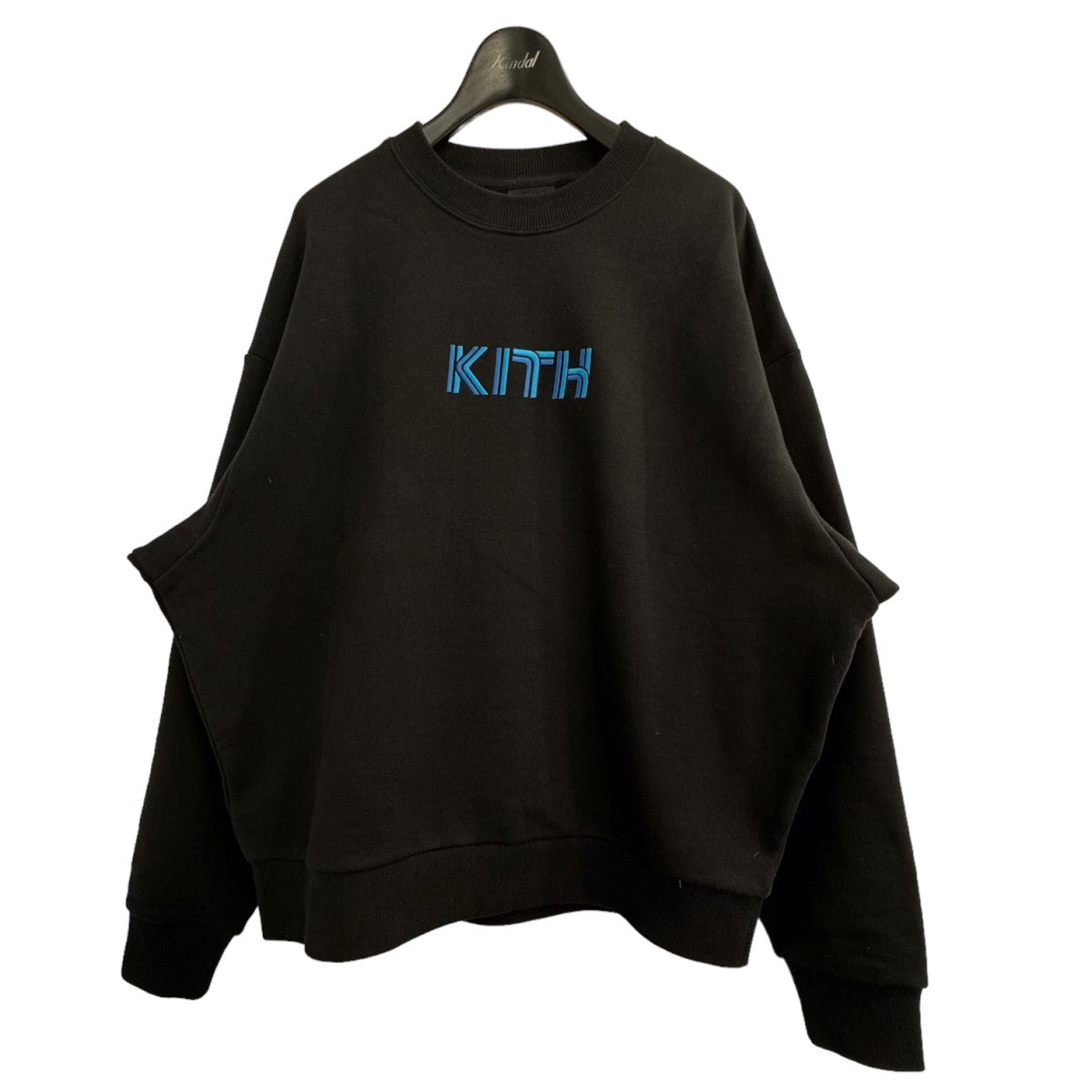 KITH(キス) フロント刺繍スウェット 23 070 060 0097 4 0 ブラック ...