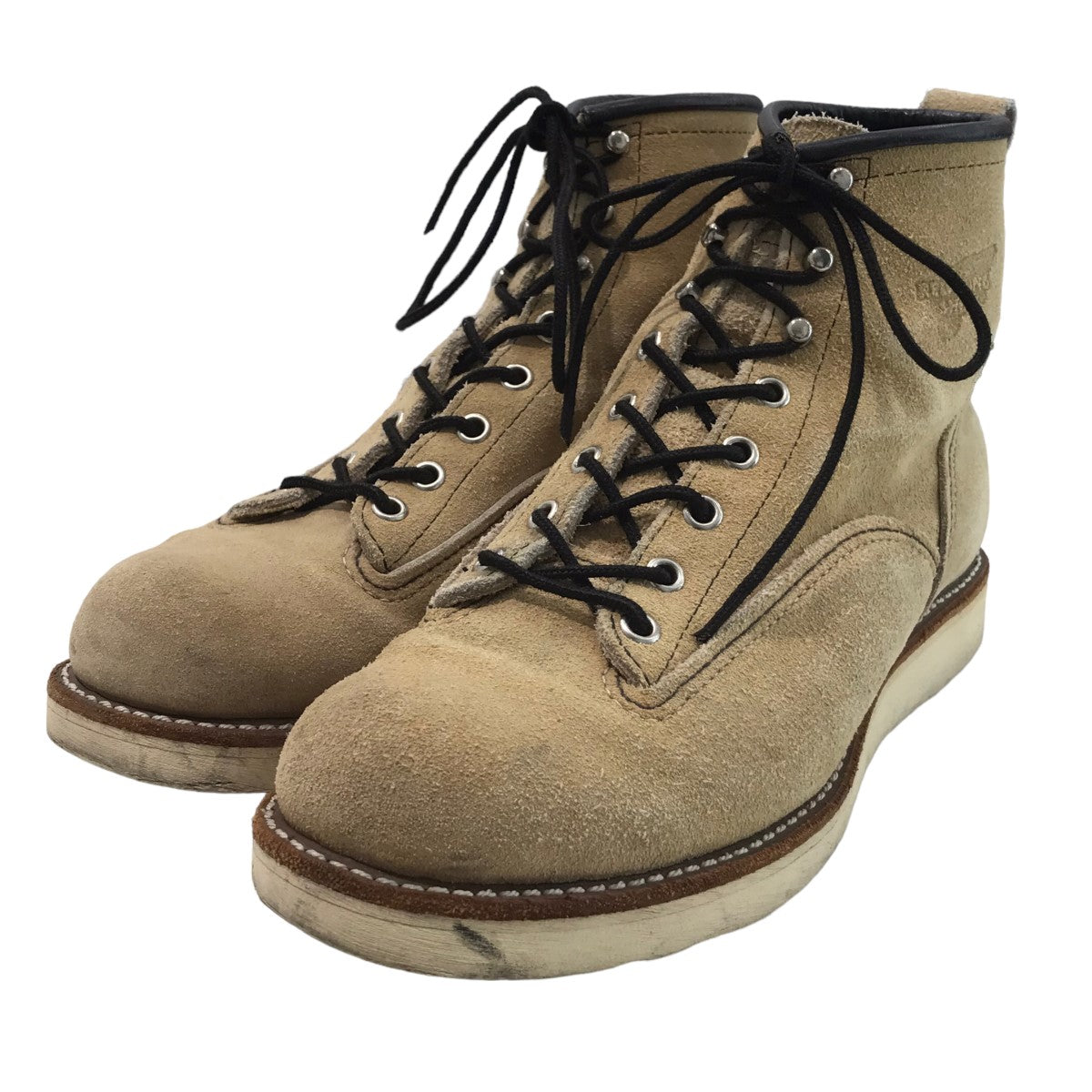 RED WING(レッドウィング) ラインマンスウェードブーツ 2908 ベージュ サイズ US8｜【公式】カインドオルオンライン  ブランド古着・中古通販【kindal】