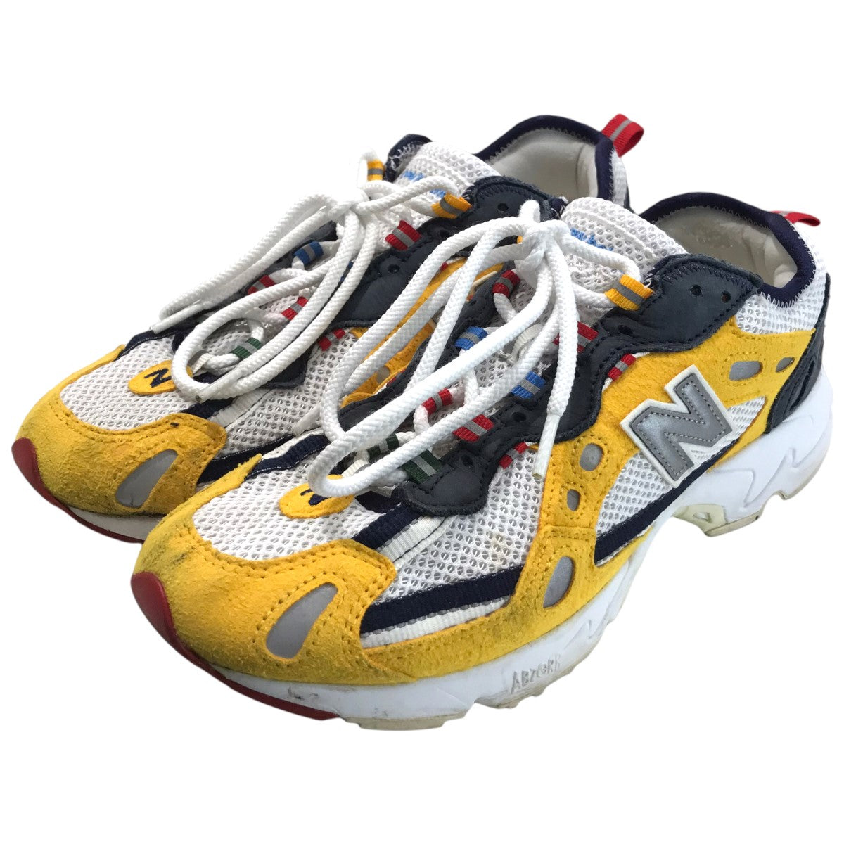 Aime Leon Dore×NEW BALANCE 「ML827ADD」ローカットスニーカー イエロー×ホワイト サイズ  16｜【公式】カインドオルオンライン ブランド古着・中古通販【kindal】