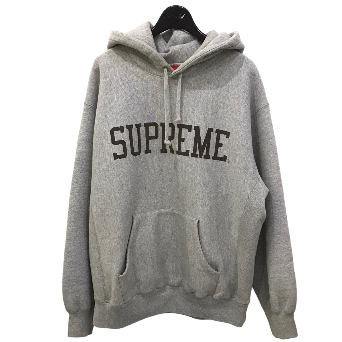 Supreme(シュプリーム) 23AWVarsity Hooded Sweatshirtバーシティ―ロゴプルオーバーパーカー ヘザーグレー サイズ  S｜【公式】カインドオルオンライン ブランド古着・中古通販【kindal】