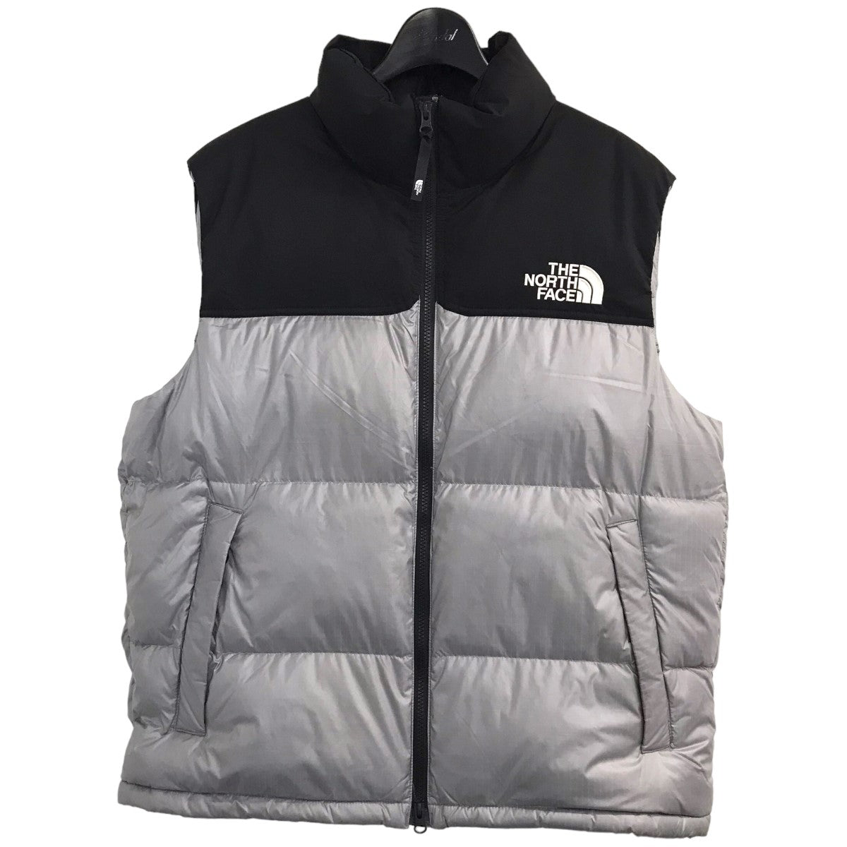 THE NORTH FACE(ザノースフェイス) 韓国タグ「NOVELTY NUPTSE DOWN VEST」ヌプシダウンベストNV1DP50L  NV1DP50L グレー×ブラック サイズ XL｜【公式】カインドオルオンライン ブランド古着・中古通販【kindal】