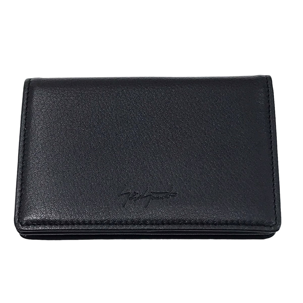 discord Yohji Yamamoto(ディスコード ヨウジヤマモト) 「Card holder」レザーカードケースDA A94 790 1  02 DA A94 790 1 02 ブラック｜【公式】カインドオルオンライン ブランド古着・中古通販【kindal】