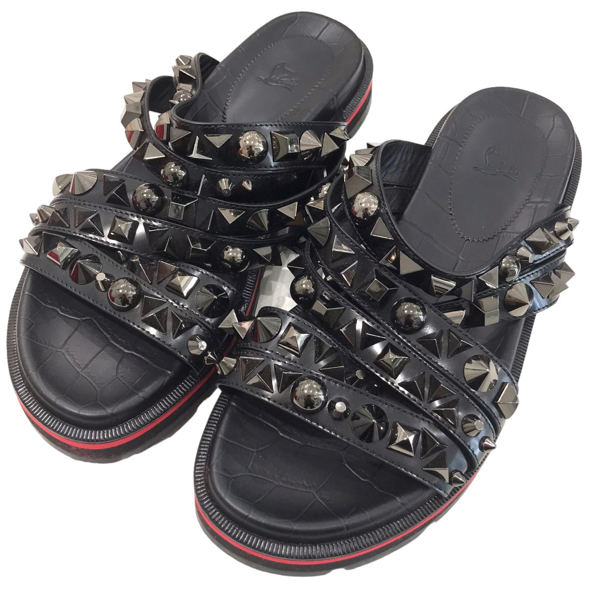 Christian Louboutin ぶれ クリスチャンルブタン サンダル