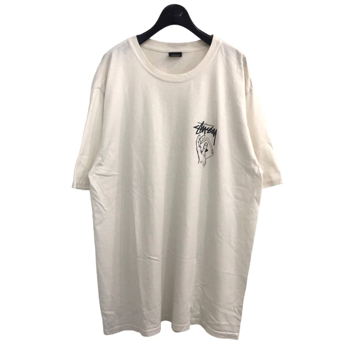 stussy(ステューシー) トランプTシャツ ホワイト サイズ L｜【公式】カインドオルオンライン ブランド古着・中古通販【kindal】