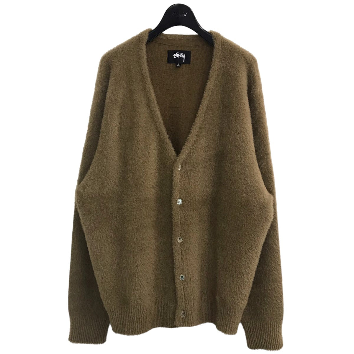 stussy(ステューシー) 「Shaggy Cardigan」シャギーカーディガン トープ サイズ L｜【公式】カインドオルオンライン  ブランド古着・中古通販【kindal】