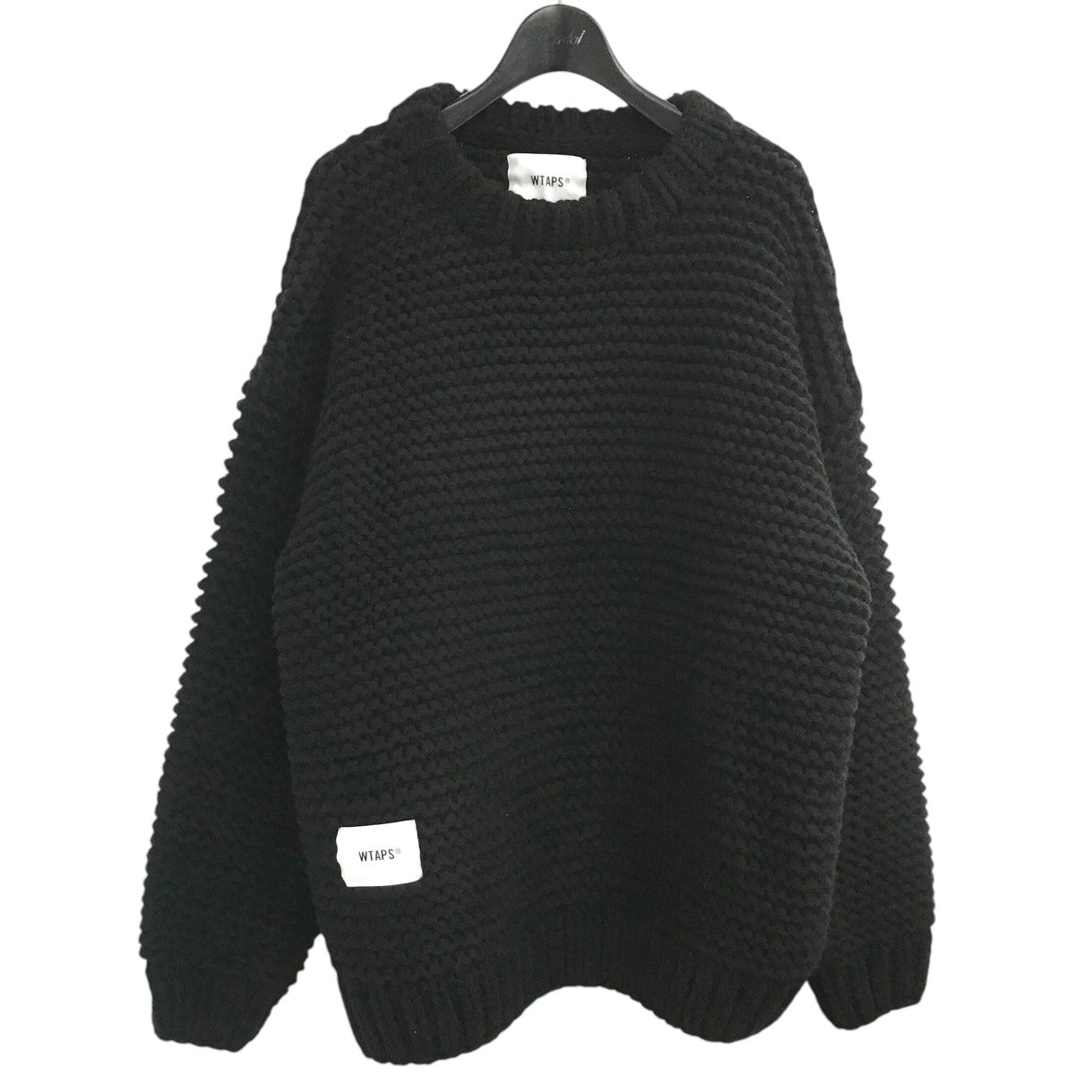 WTAPS(ダブルタップス) 22AW「MEDIEVAL SWEATER ACRYLIC」ニット222MADT KNM05 222MADT KNM05  ブラック サイズ 1｜【公式】カインドオルオンライン ブランド古着・中古通販【kindal】