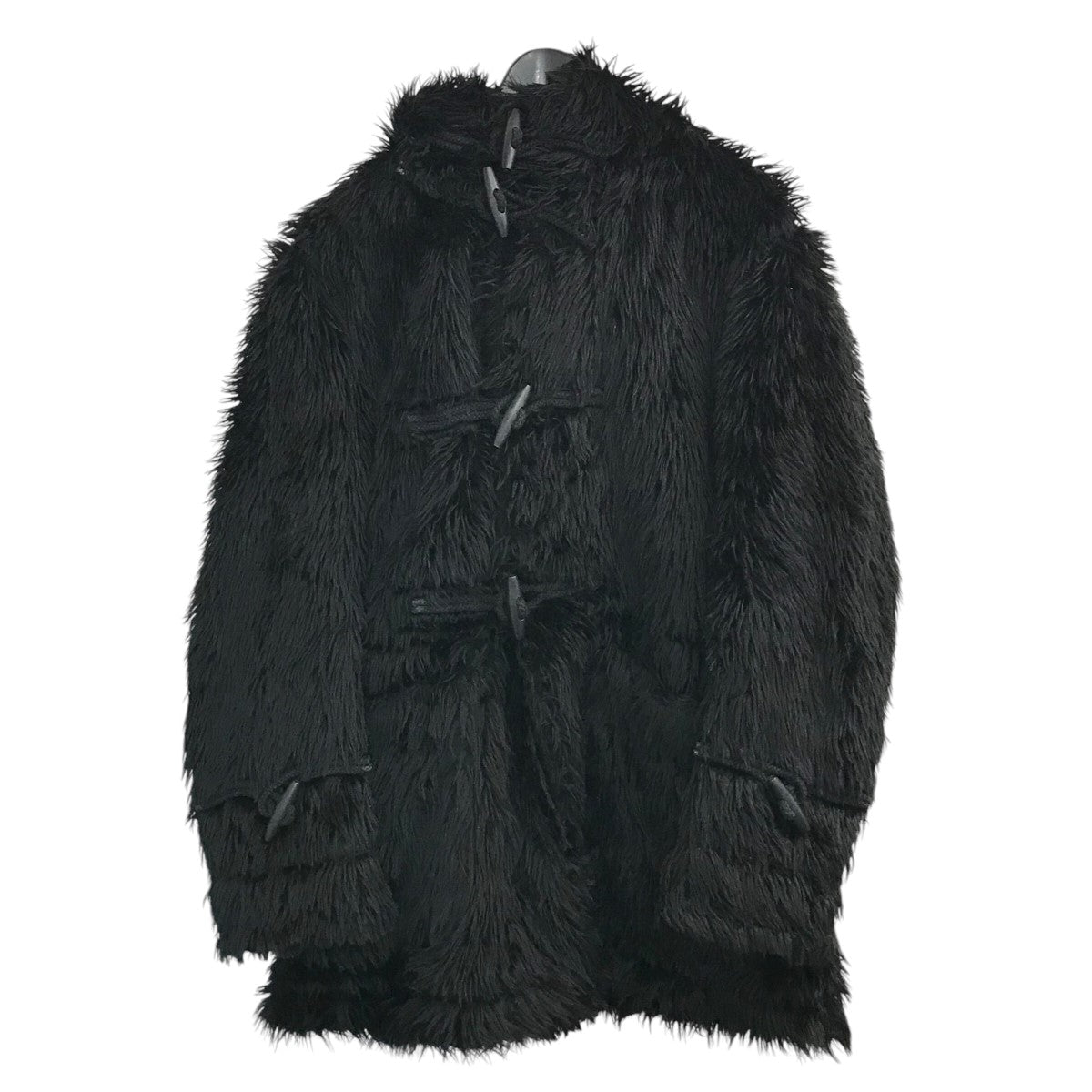 Engineered Garments(エンジニアードガーメンツ) 「Duffle Coat Black Fake Fur」ファーダッフルコート  ブラック サイズ XS｜【公式】カインドオルオンライン ブランド古着・中古通販【kindal】