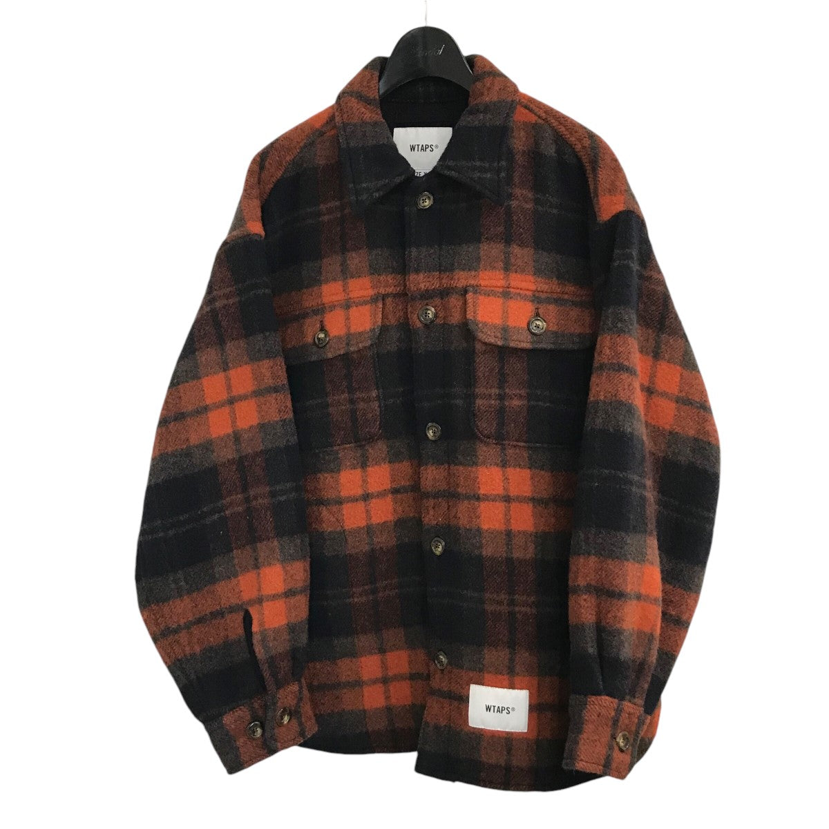 WTAPS(ダブルタップス) 24AW「WCPO 02 JACKET WOPL． MOSSER． TEXTILE」シャツジャケット242WVDT  JKM04 242WVDT JKM04 レッド サイズ 2｜【公式】カインドオルオンライン ブランド古着・中古通販【kindal】