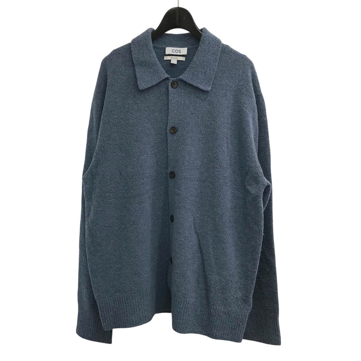 COS(コス) ニットシャツ ブルー サイズ M｜【公式】カインドオル