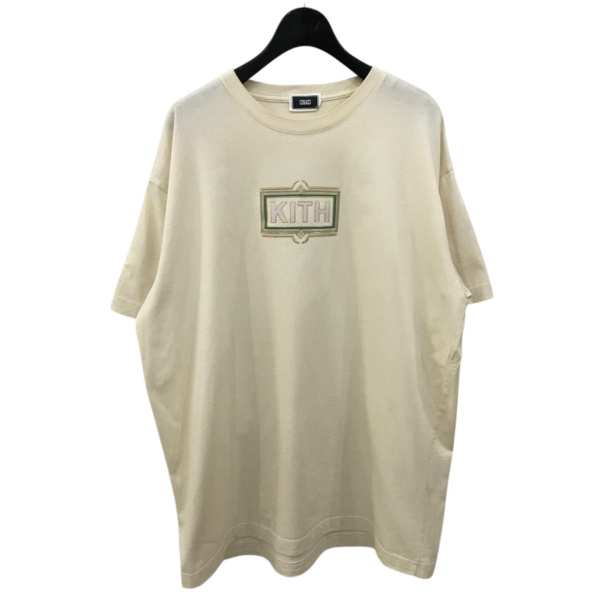 KITH(キス) 「Ornate Classic Logo Tee」装飾ボックスロゴ