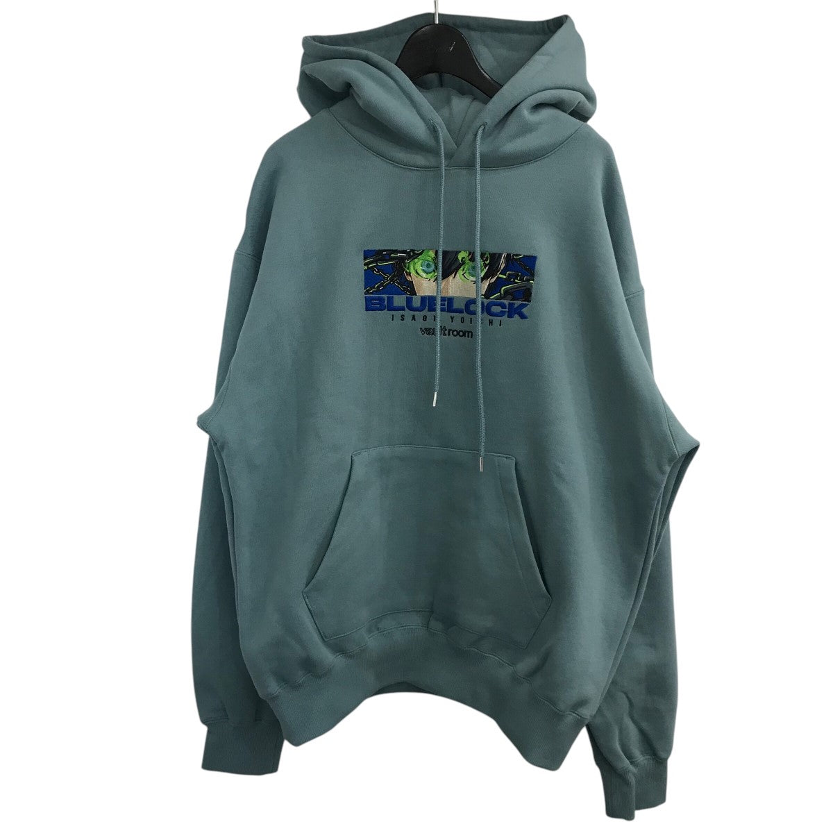 VAULTROOM(ボルトルーム) 「ISAGI HOODIE」潔世一プルオーバーパーカー 