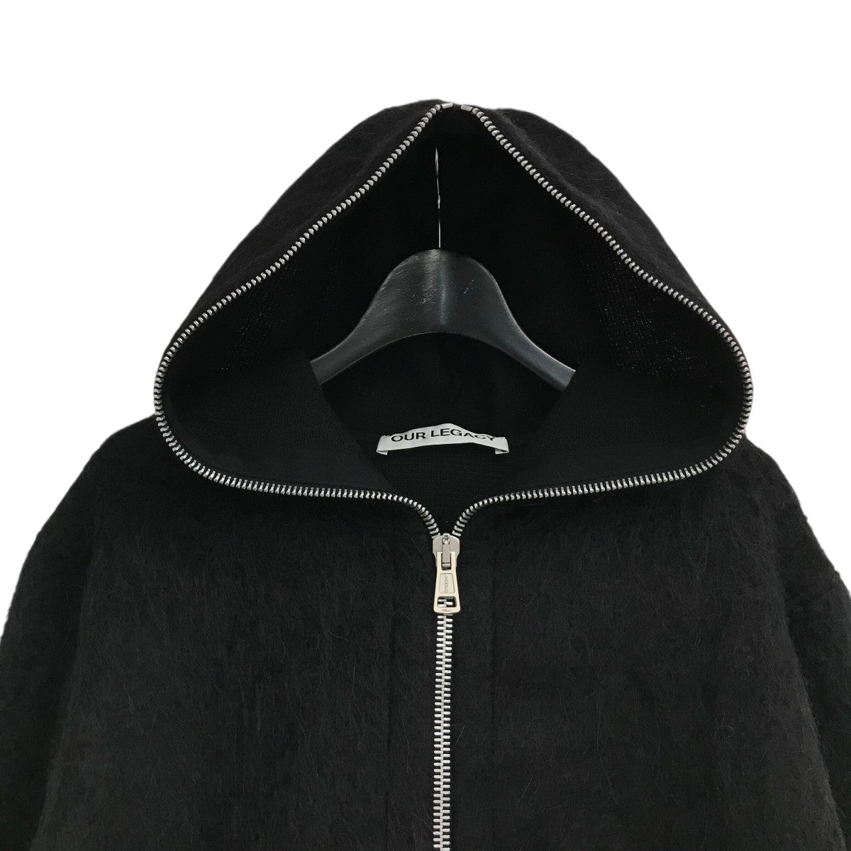 OUR LEGACY 「FULL ZIP HOOD」ウールジップパーカーM4243FBH 古着・中古-3枚目のアイテム画像