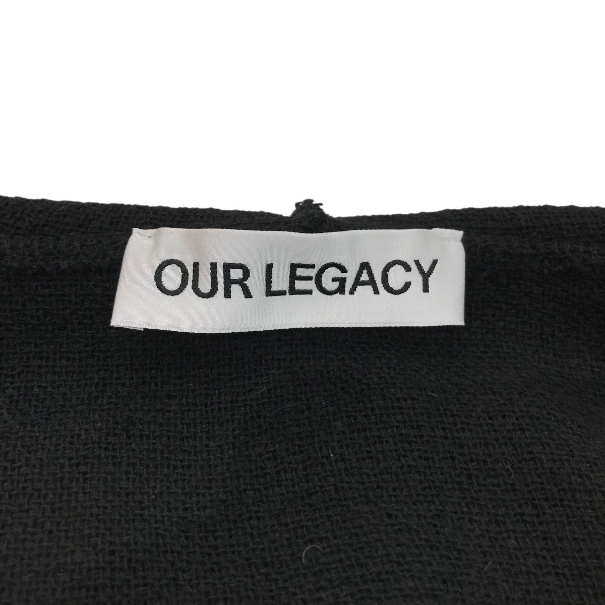 OUR LEGACY 「FULL ZIP HOOD」ウールジップパーカーM4243FBH 古着・中古-5枚目のアイテム画像