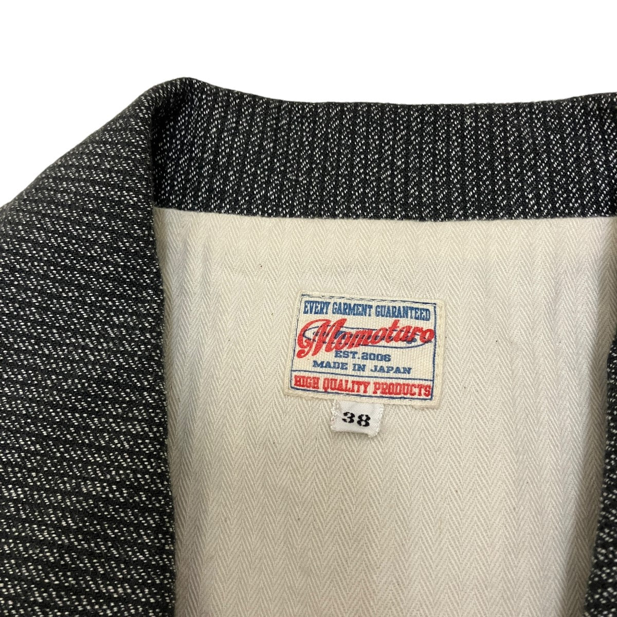 MOMOTARO JEANS ワークベスト 古着・中古-4枚目のアイテム画像