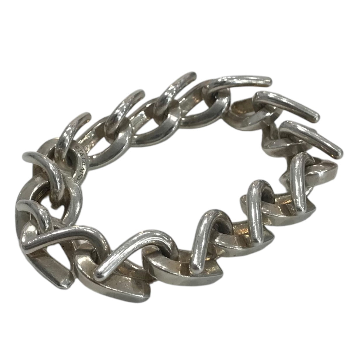 Tiffany ＆ Co．(ティファニー) フォージラージリンクブレスレット 