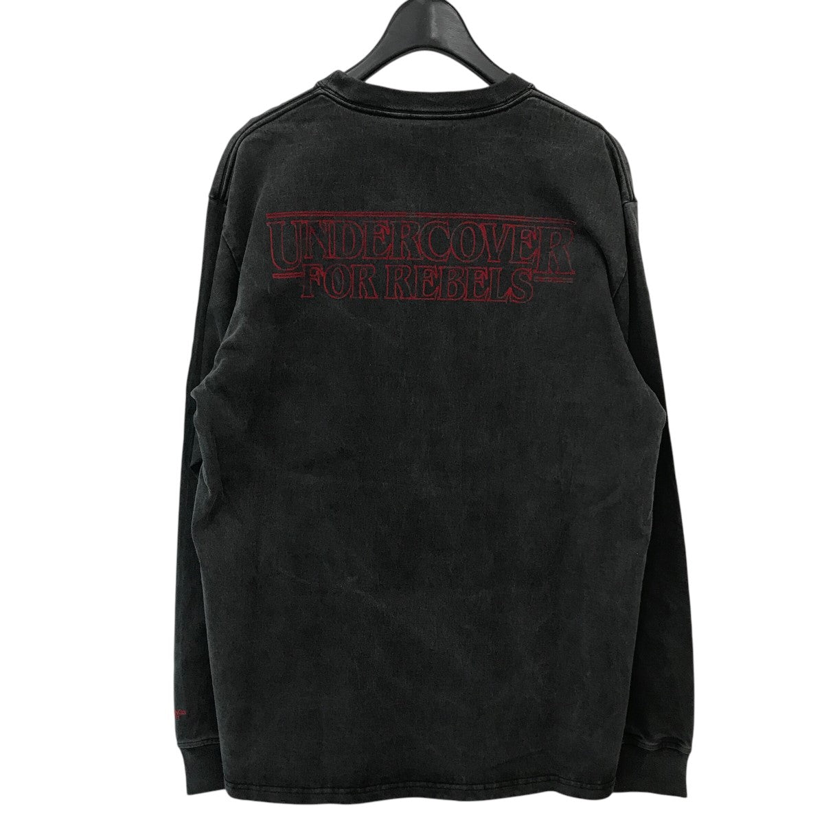 UNDERCOVER×Netflix Stranger Things フェード加工プリントロングスリーブTシャツUC2B9819 2 古着・中古-2枚目のアイテム画像