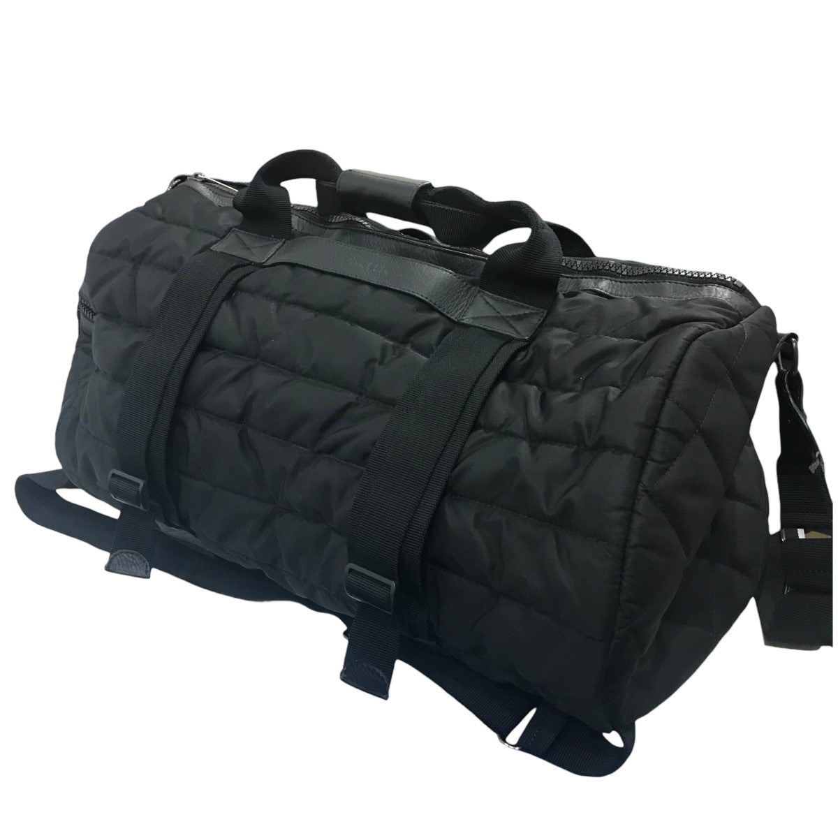 MONCLER レザー バッグ MONCLER ロゴ アップリケ レザー