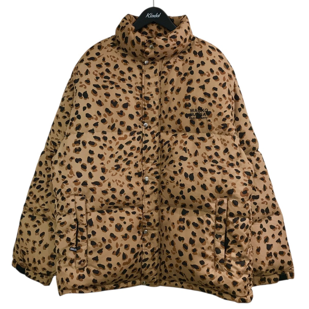 WACKO MARIA×NANGA 23AW「LEOPARD DOWN JACKET」レオパード柄ダウン