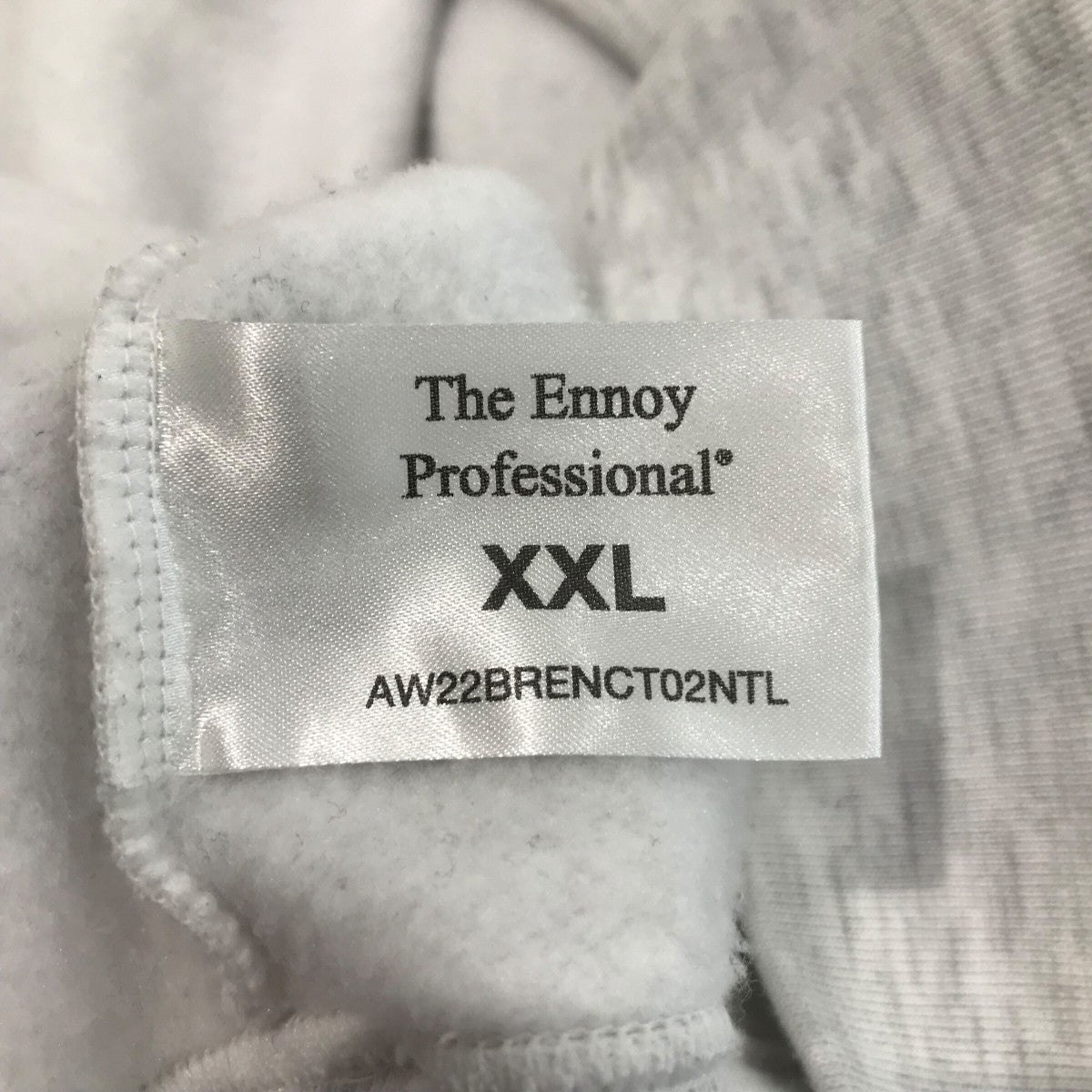 The Ennnoy Professional 刺繍パーカーAW22BRENCT02NTL 古着・中古-8枚目のアイテム画像