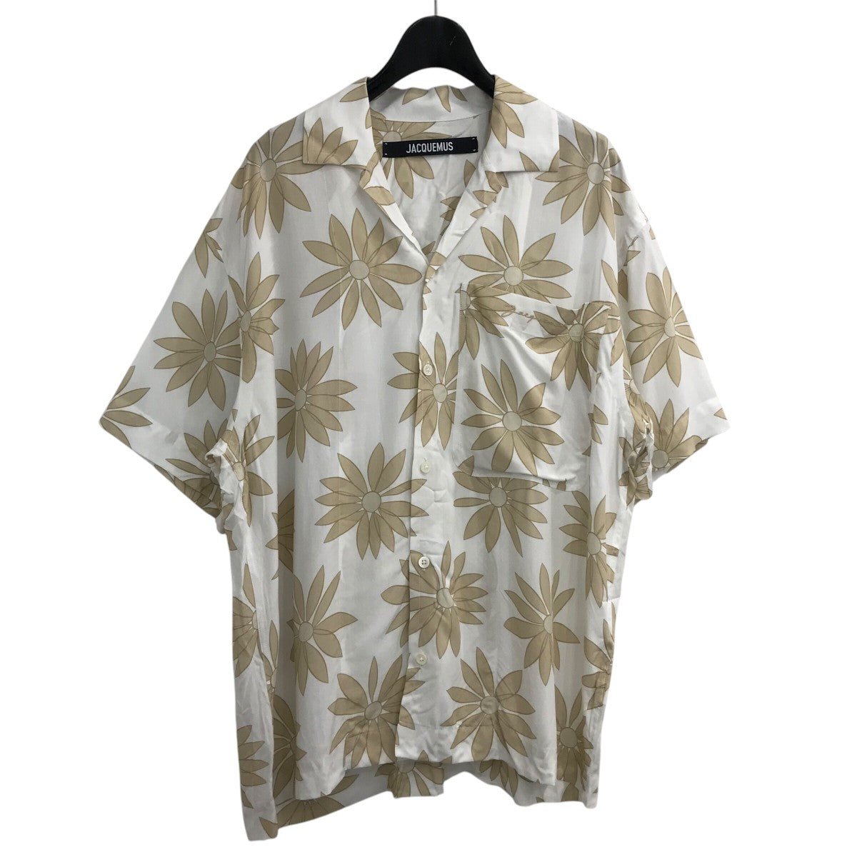 JACQUEMUS(ジャックムス) フラワー柄オープンカラーシャツ