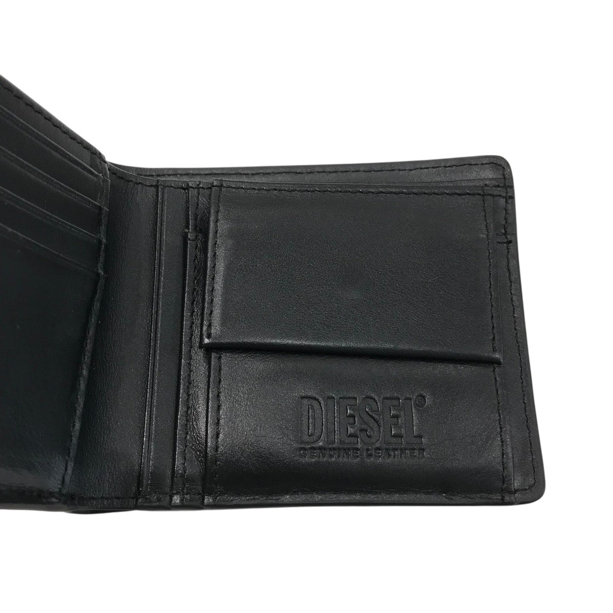 DIESEL Dプレート2つ折り財布 古着・中古-4枚目のアイテム画像