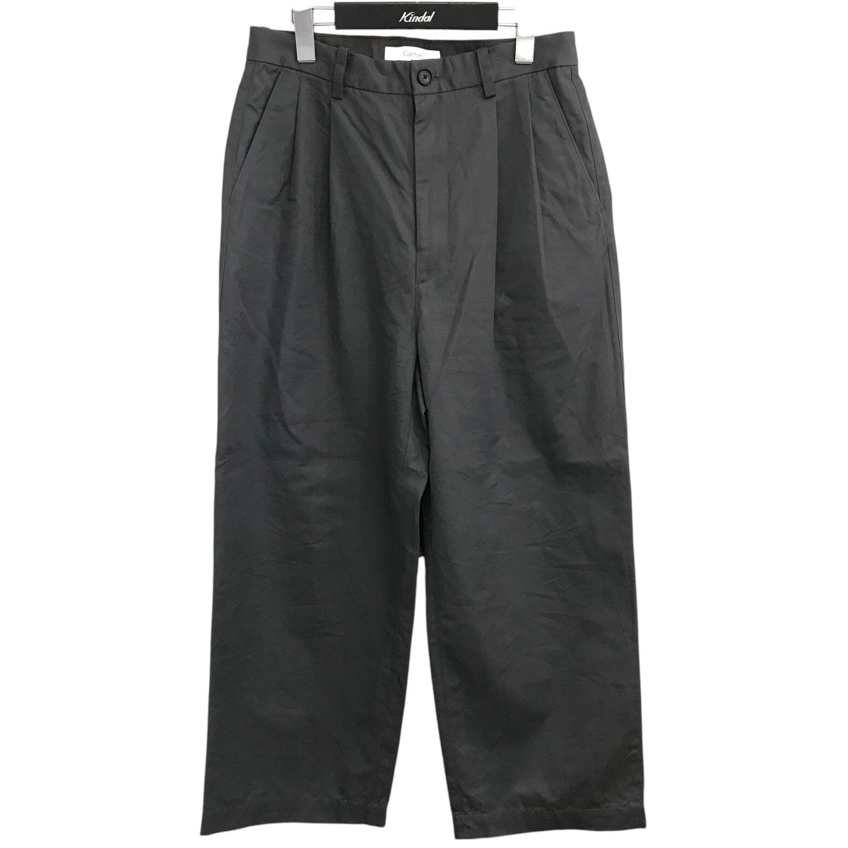 Cornier 2タックコットンパンツ 古着・中古-1枚目のアイテム画像