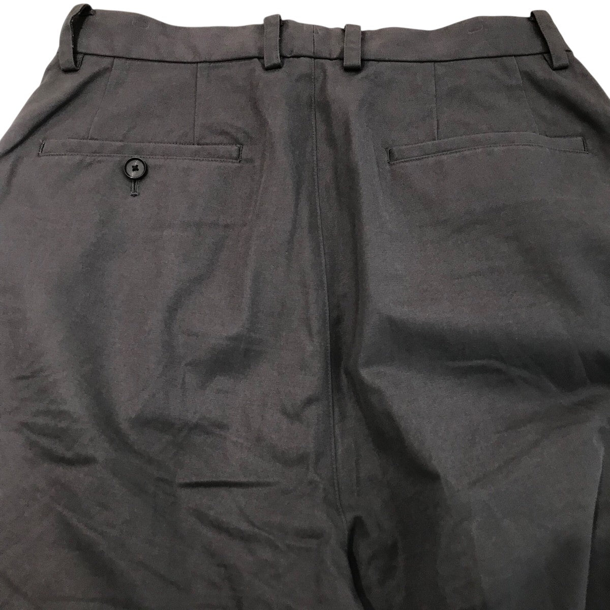 Cornier 2タックコットンパンツ 古着・中古-4枚目のアイテム画像