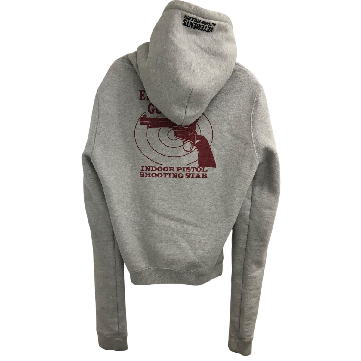 VETEMENTS 「Eleven Inch Gun Club hoodie」パーカーWF17TP11 古着・中古-2枚目のアイテム画像