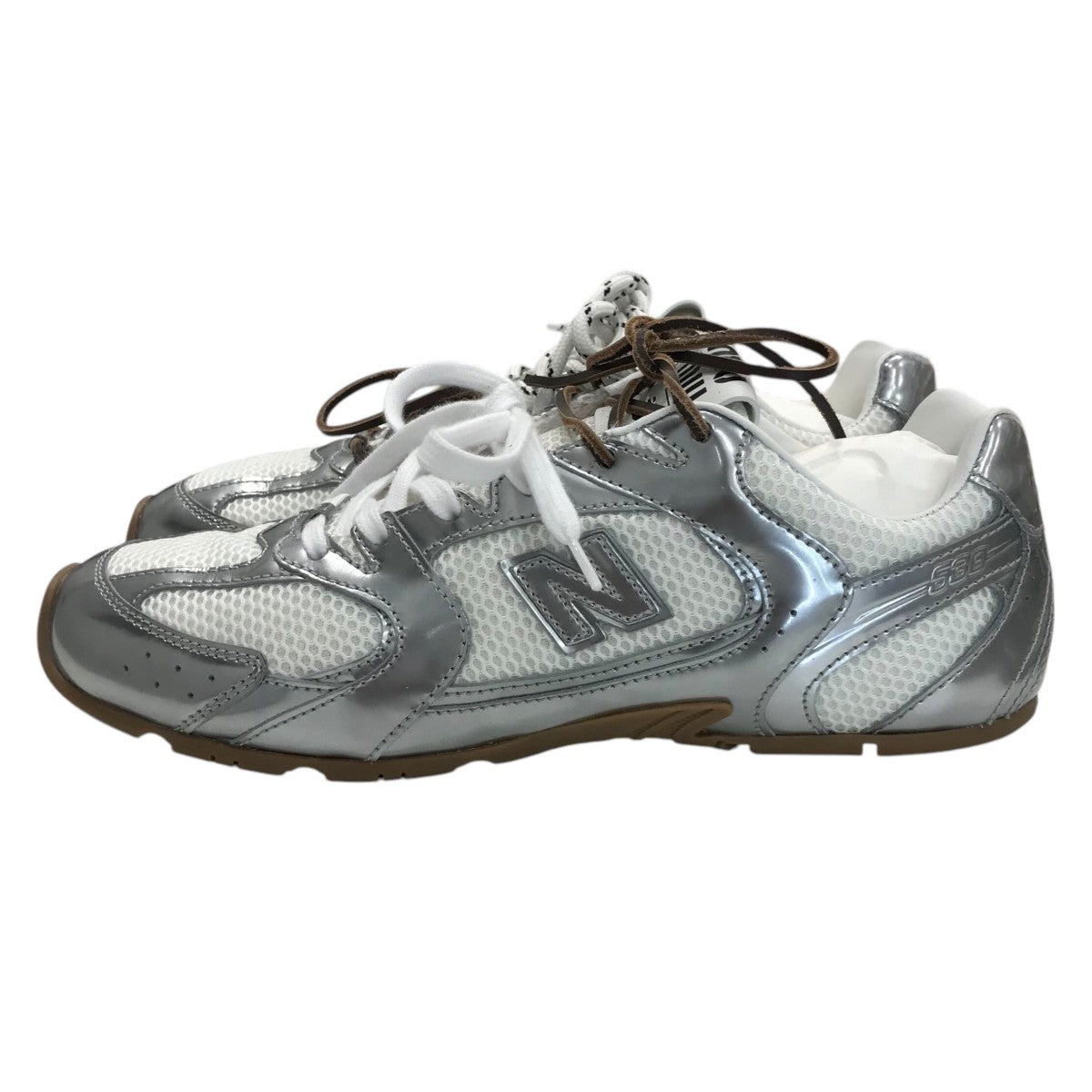 NEW BALANCE×MIU MIU 530 SLローカットスニーカー 古着・中古-3枚目のアイテム画像
