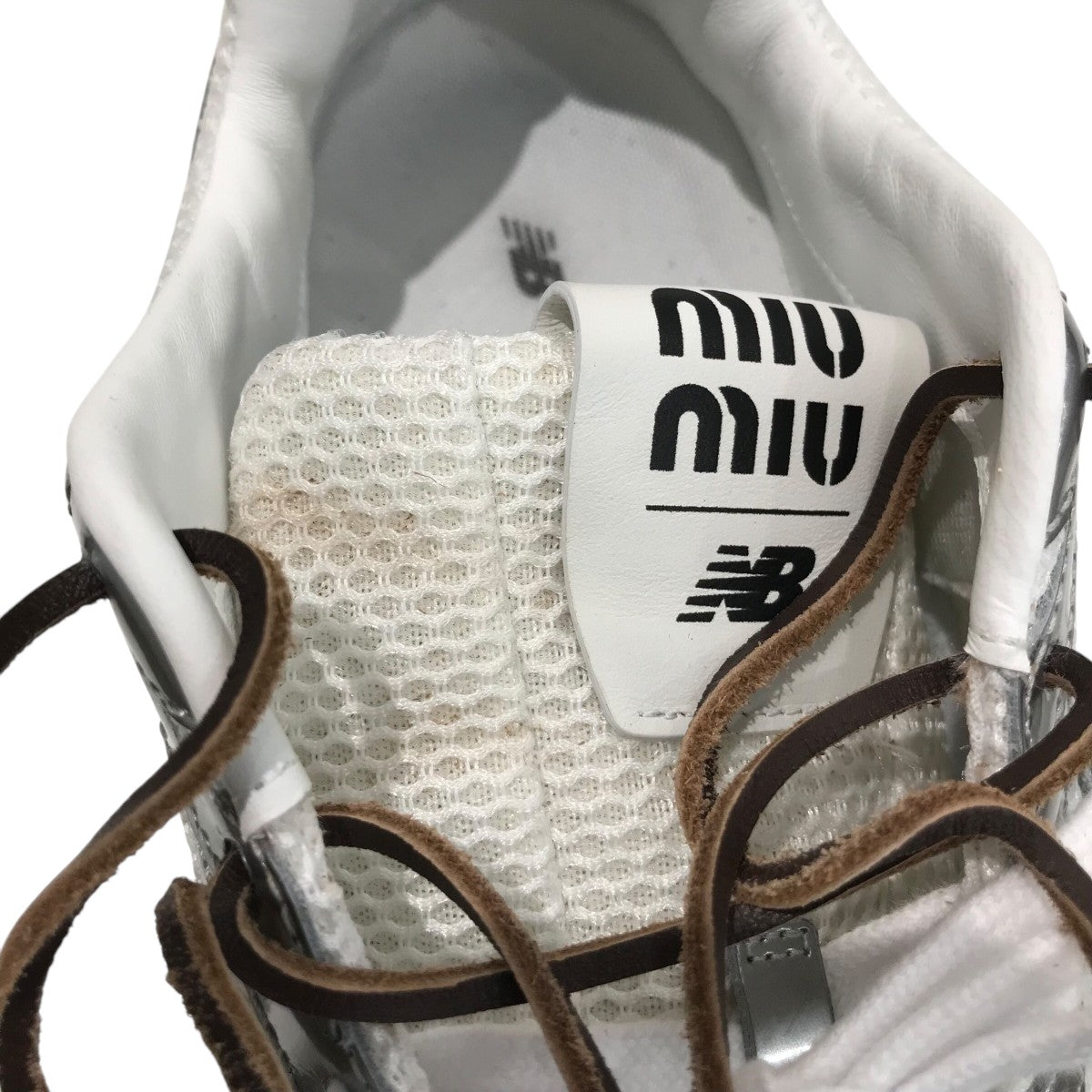 NEW BALANCE×MIU MIU 530 SLローカットスニーカー 古着・中古-6枚目のアイテム画像