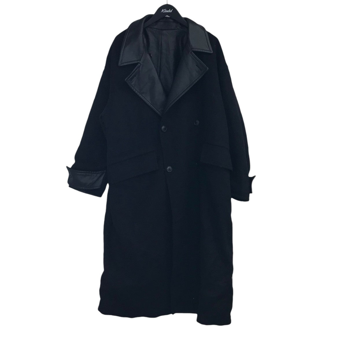 HARE(ハレ) リバーシブルFレザーウールロングコートHA030322AD