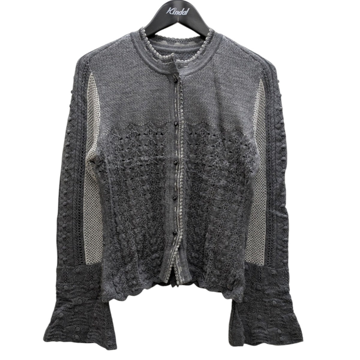 もきち mame kurogouchi(マメクロゴウチ) 24AW Openwork Pattern