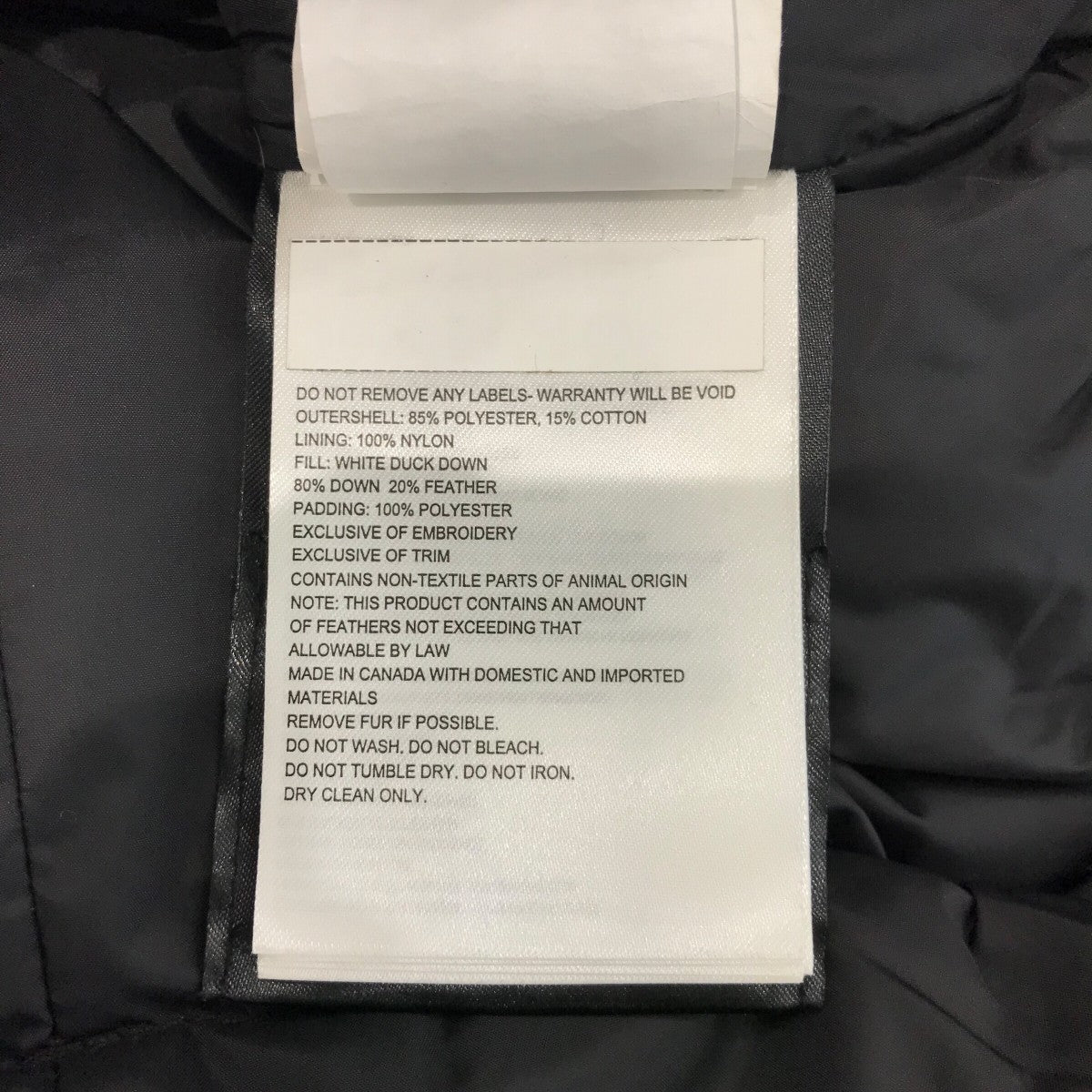 「JASPER PARKA」ダウンジャケット3438JM