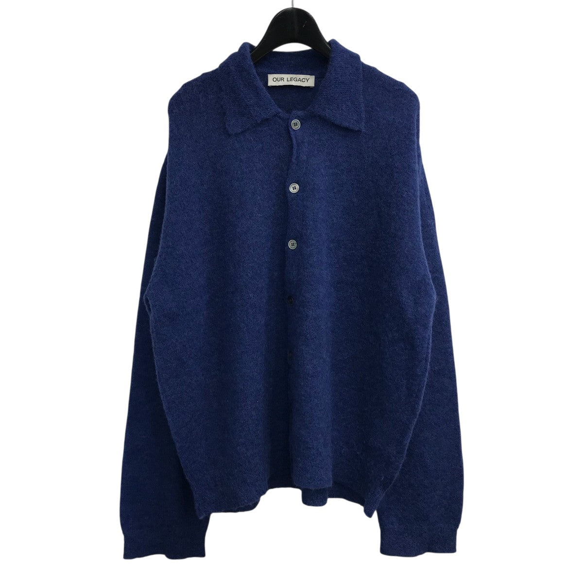 トップス OUR LEGACY EVENING POLO 46 Our Legacy - Evening Polo Dust Melange Fuzzy Alpaca