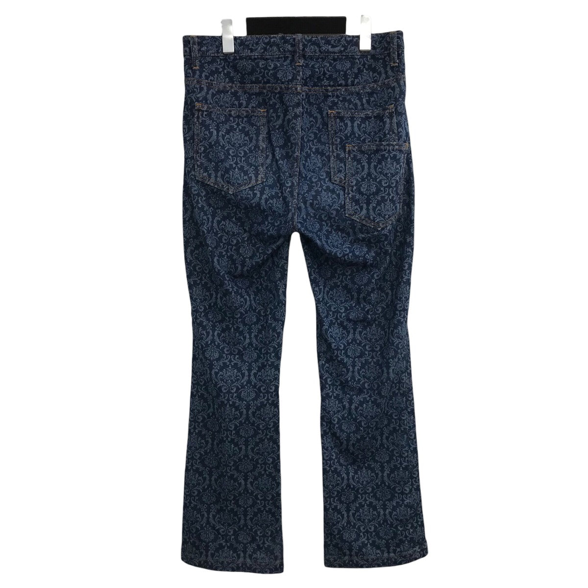 総柄フレアデニムパンツ21KO AW13