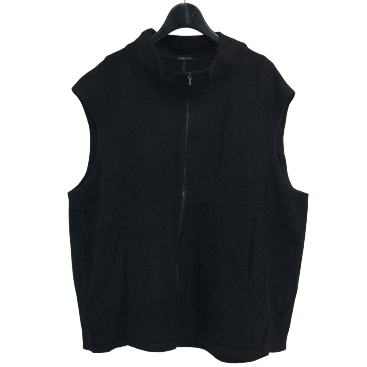 COMOLI(コモリ) シルクフリースベストS03 05008 S03 05008 ブラック