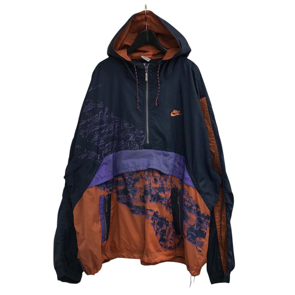 【NIKE】アノラック　ネイビー Deadstock Nike Nylon Anorak Jacket Navy | COUNTER
