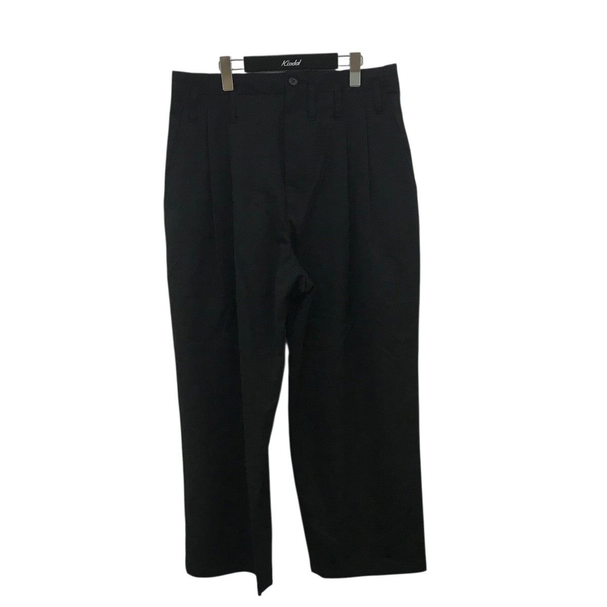 「WOOL BLEND WIDE STRAIGHT TROUSERS」ワイドスラックスES20P 04